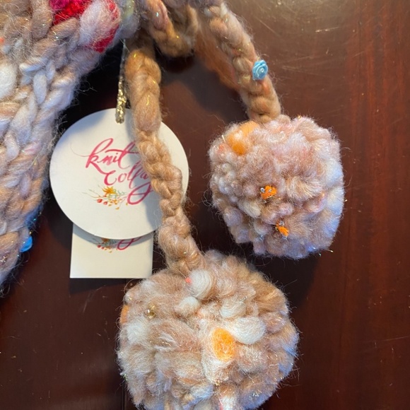 NWT Free People "Snowflake" Holiday Stocking - Knit - Picture 7 of 10